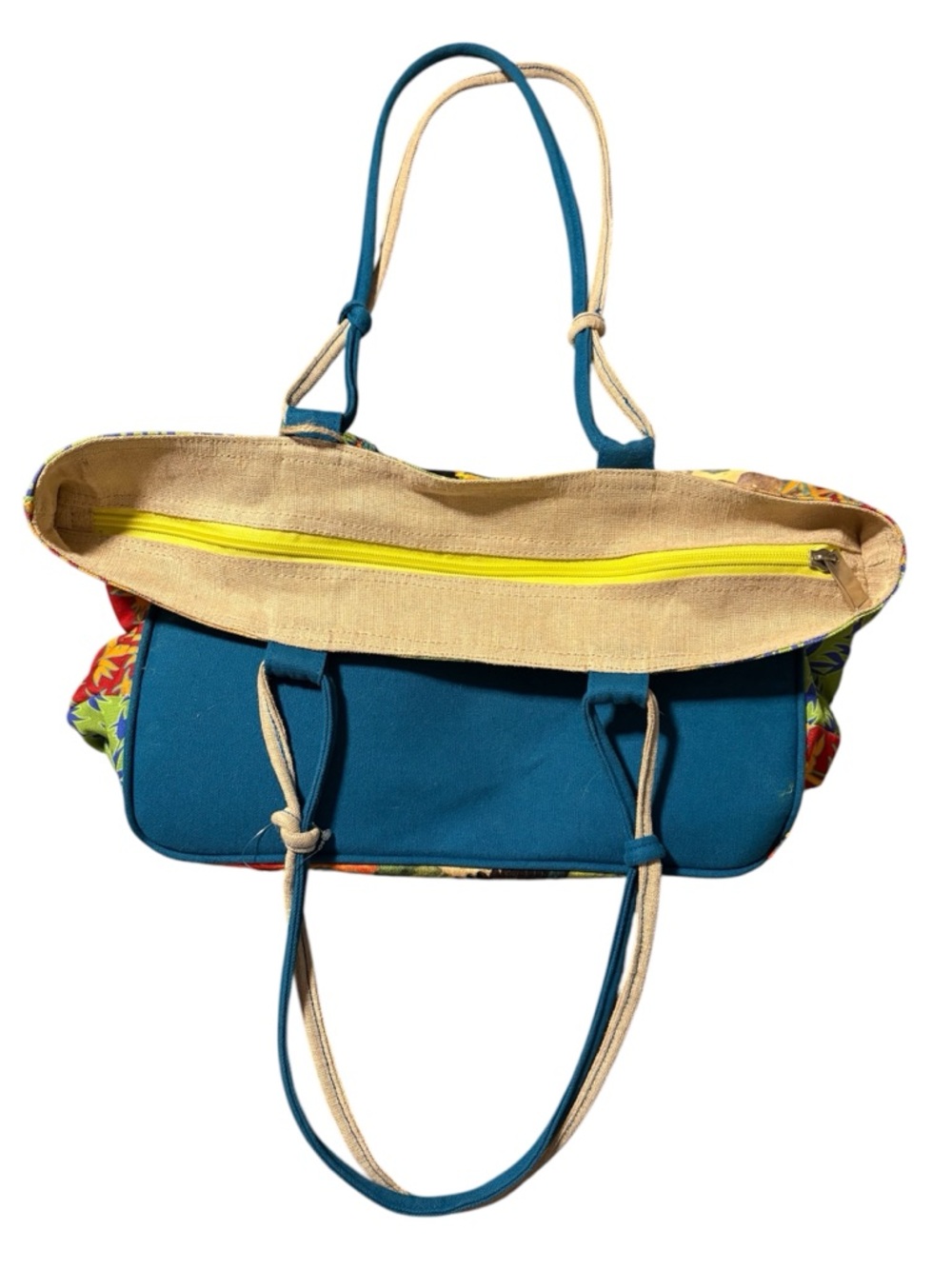 Guy Harvey Tropical Parrot Palace Macaw Tote Bag - Picture 3 of 4